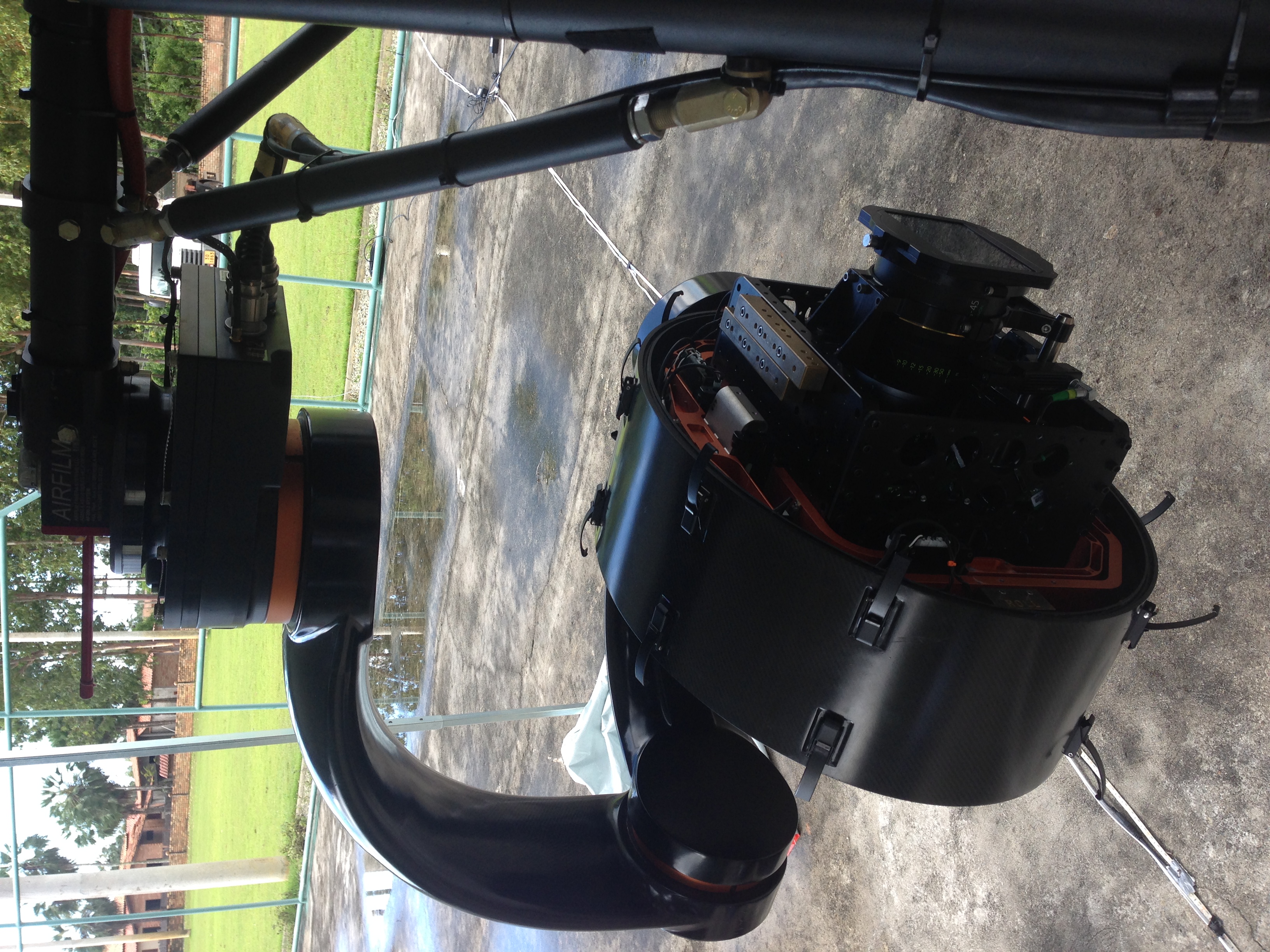 Camera test of a Shotover system on a VFX unit shoot of Disney's Avengers: Infinity War near Lençóis Maranhenses National Park.