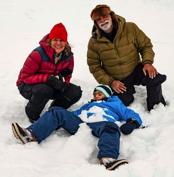 Brazilian family cast on Norwegian TV program.