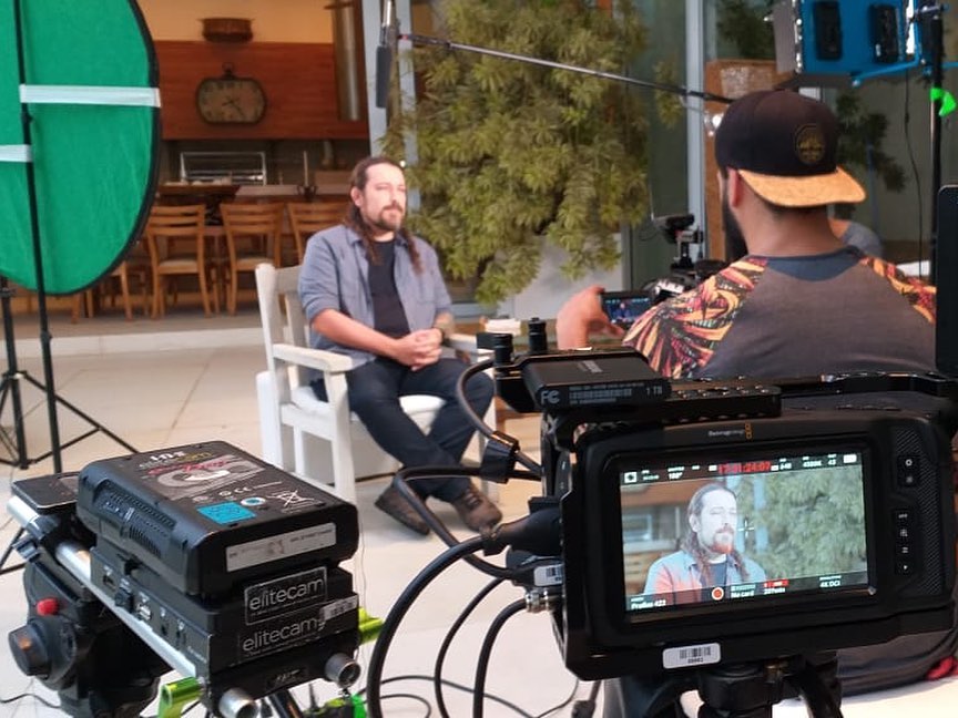 A documentary shoot in São Paulo produced by Brazil Production Services.