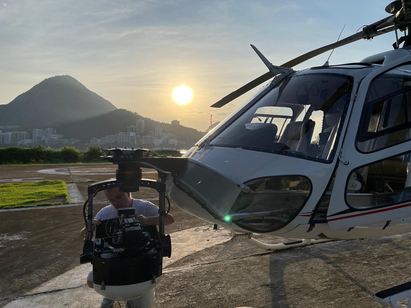A behind the scenes look of a Supreme commercial shoot in Rio de Janeiro produced by Brazil Production Services. The Stab-C helicopter stabilization system was used to capture aerial views of the Christ the Redeemer statue.