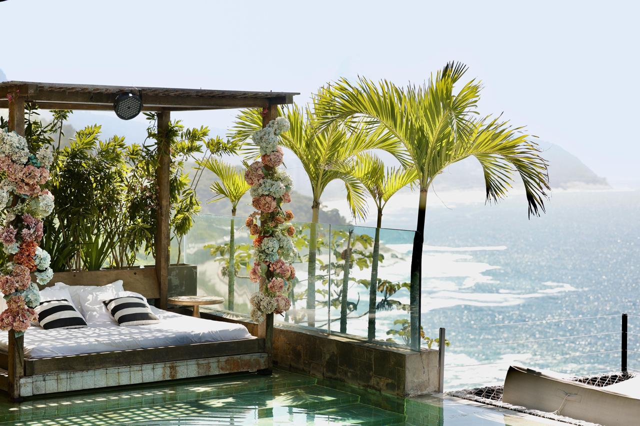 Modern mansion in the Joá neigborhood in Rio de Janeiro.