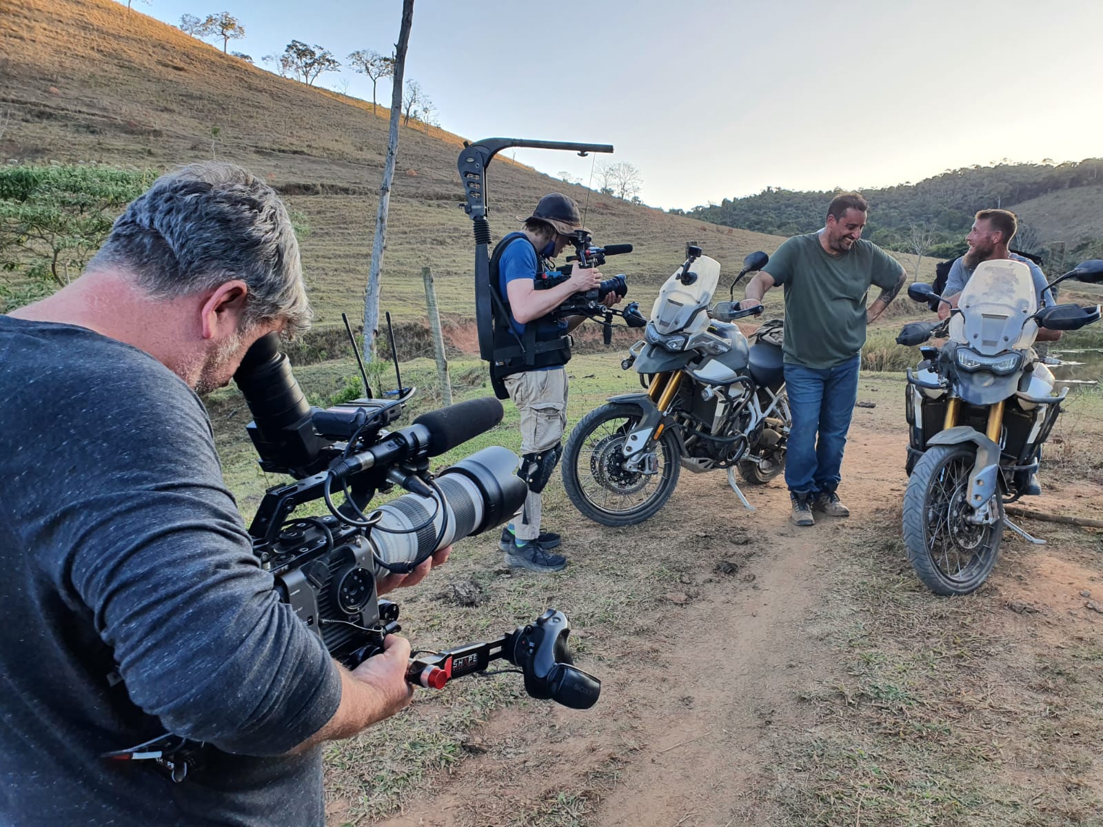BPS shoots an episode of Discovery's Moonshiners in the interior of Minhas Gerais state.