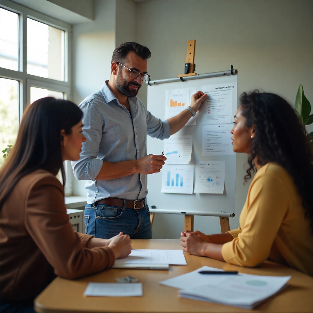 A Brazil Production Services development brainstorm session.