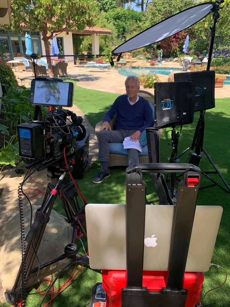 BPS filma cena com Robert Whitaker para documentário "A Fantástica Fábrica de Sanidade" da BP.